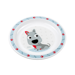 Canpol Talerz plastikowy CUTE ANIMALS pies