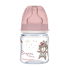 Canpol Butelka szeroka antykolkowa 120 ml Bonjour Paris różowa