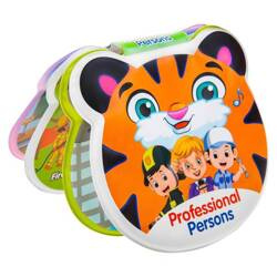 Bocioland Miękka książeczka edukacyjna z piszczkiem ZAWODY