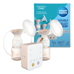 Canpol Podwójny laktator elektryczny ExpressCare z aspiratorem do nosa