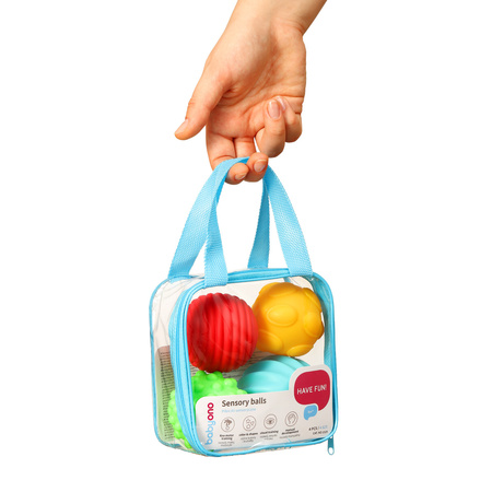 Babyono Piłeczki sensoryczne zestaw 4 szt.