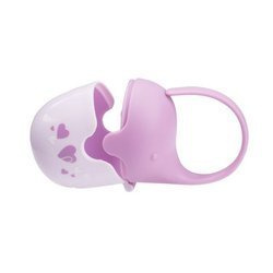 Babyono Pojemnik na smoczek Słonik jagodowy