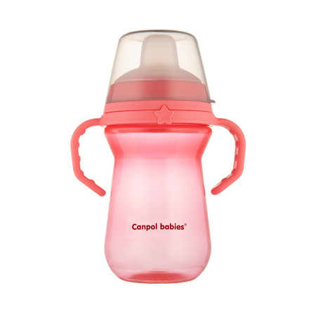 Canpol Kubek z silikonowym ustnikiem FirstCup 250ml