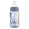 Canpol babies Butelka szeroka antykolkowa 240ml GOLD niebieska