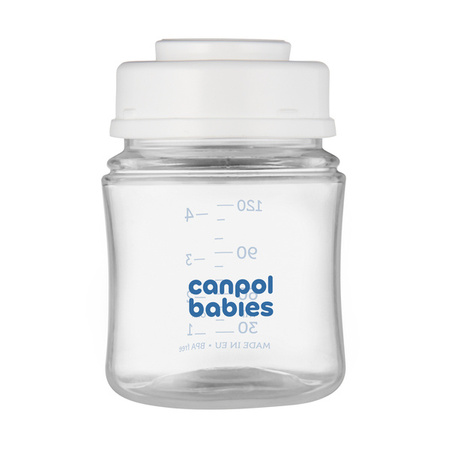 Canpol babies Zestaw butelek do przechowywania pokarmu 3x120ml