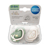 Canpol babies Smoczek silikonowy Light touch 0-6m symetryczny GOOSE 2 szt.