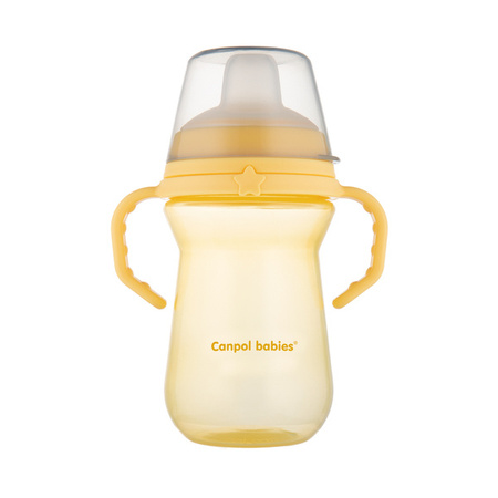 Canpol Kubek z silikonowym ustnikiem FirstCup 250ml