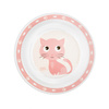 Canpol Talerz plastikowy CUTE ANIMALS kot
