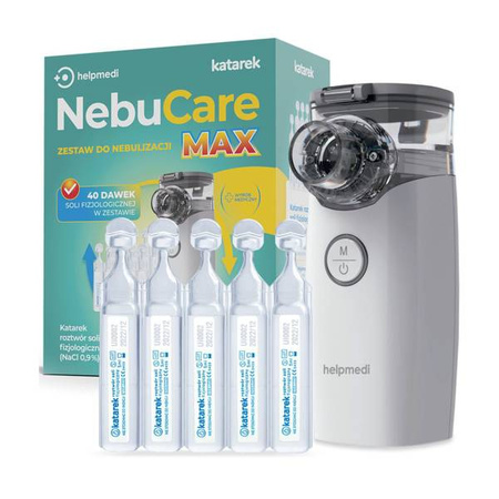 Helpmedi NebuCare MAX zestaw do nebulizacji niemowląt i dzieci