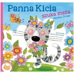 Wydawnictwo Skrzat Książeczka dla dzieci Panna Kicia szuka męża Wiesław Drabik