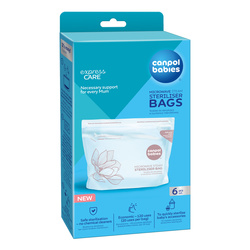 Canpol Woreczki do sterylizacji w kuchence mikrofalowej 6 szt.