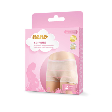 Neno Panti Wielorazowe majtki poporodowe L 2 szt
