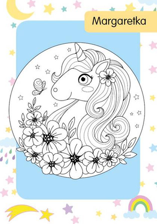 Wydawnictwo Skrzat Kolorowanka z tatuażami magiczne jednorożce