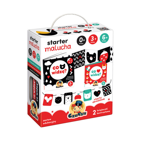 CzuCzu Starter malucha Co widzę 0m+, 3m+, 6m+